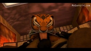 Kung Fu Panda Strapon Porn - Kung Fu Panda Master Tigress Porn Parody (Full Version) - Kiss Anime