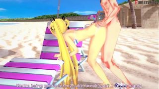 Marie Rose bikini having sex on the beach | 2 | DOA | Full & POV on Sheer & PTRN: Fantasyking3