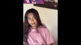 Petite Indian reacts to LITHICA THE SUCCUBUS