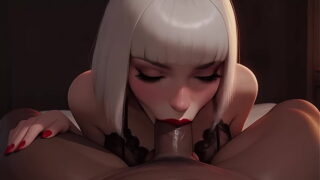 The New Boss’s Secret Job – MILF Blowjob POV – AI